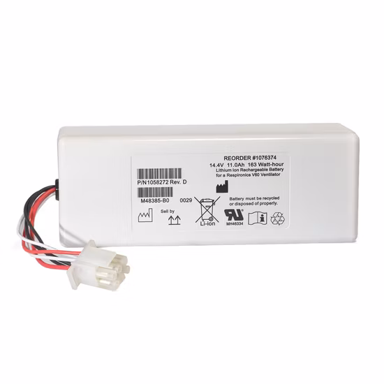 Batterie médicale pour Philips V60 V60s Respironics V60 V60s 1058272 1076374